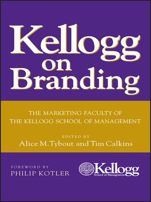 cover image of Kellogg on Branding